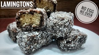 Lamington Cake eggless Easy and Delicious Australian Dessert  बिना अंडे का लेमिंगटन केक [upl. by Erimahs234]