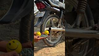 overload bike silencer 😅🙂 shorts funny viral emoji [upl. by Lian909]