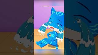 Catboy Cried All His Tears  PJ Masks 2D Animation shorts animation [upl. by Philipa59]