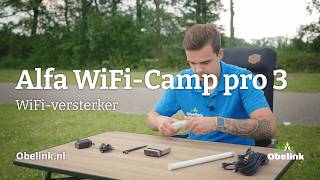 Alfa WiFiCamp Pro 3 WiFiversterker  Productvideo  Obelink [upl. by Keeley]