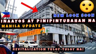 Nilulumot na Gusali Pinipinturahan na Pagpapaganda at Revitalization ng Maynila 🇵🇭 [upl. by Nohtan]