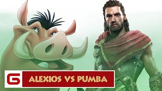 Assassins Creed Odyssey  The Erymanthian boar aka Pumba [upl. by Ellemac928]