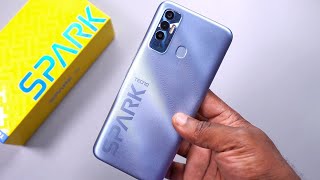 TECNO Spark 7P Unboxing and Review [upl. by Ebonee]