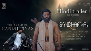 Gandharva Trailer  The World Of Gandharva  Hindi Trailer  South New Movie 2023 Vpg Updates [upl. by Notyal]