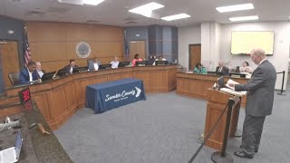 Nov 12 2024 Sumter County Council regular meeting [upl. by Hcurob]