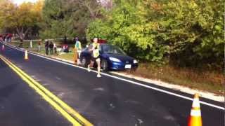 Raw Video Lakefront Marathon leader [upl. by Esli]