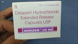 ANGIZEM CD 90 Capsule  Diltiazem Hydrochloride Extended Release Capsules USP  ANGIZEM CD 90mg Cap [upl. by Gaw]