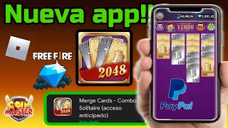 2048 Merge Cards ¿Realmente Paga [upl. by Aramanta]