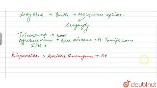 MICROBES AS BIOCONTROL AGENTS [upl. by Reiniar550]