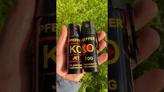 Pfefferspray Test KO Fog 50ml [upl. by Niamert308]