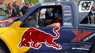 CRANDON PARADE 2021  TRAVIS PASTRANA and WILD FANS PUMPED UP [upl. by Romain]