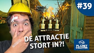 DE ATTRACTIE STORT IN  PLANET COASTER 39 [upl. by Suckram]