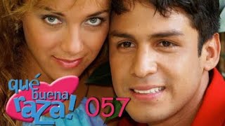 Novela Que Buena Raza 057 HD [upl. by Nomolas449]