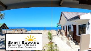 Zambales Beach Resort  Saint Edward Beachfront Resort  Cabangan Zambales [upl. by Wyne]