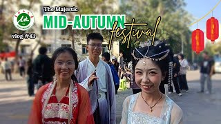 Vlog 43  Mid Autumn Festival in China  Winter Welcome celebration  Chandia in China [upl. by Broddy729]