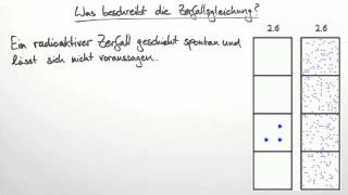 Zerfallsgleichung und Zerfallsreihen Physik  Physik  Atom und Kernphysik [upl. by Eiddal]