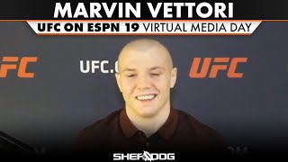 Marvin Vettori  UFC on ESPN 19 virtual media day interview [upl. by Avrit]