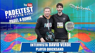 Intervista David Verde player Quicksand by Roberto Cardi [upl. by Atsirhcal]