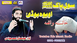 New Hd Pashto Naat  درسول پاکﷺ اودیوی بوڈئ واقعہ  Khushal Ahmad jawadi [upl. by Edik]