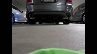 2004 Acura TL Comptech Exhaust [upl. by Pacificia]