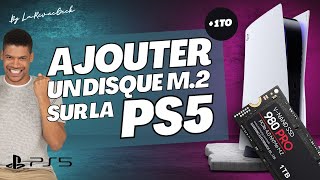 Comment installer un disque SSD sur la PS5 facilement  Tutoriel complet [upl. by Schroder]