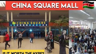 OMG😱CHINA SQUARE MALL 2024MOST HYPED MALL IN KENYA LETs TOUR IT ☺️see what I saw in china square [upl. by Kearney789]