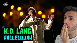 KD Lang  Hallelujah REACTION Vancouver 2010 Olympics Opening Ceremony [upl. by Knitter339]