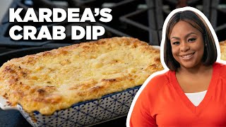 Creamy Cheesy Crab Dip with Kardea Brown  Delicious Miss Brown  Food Network [upl. by Farhsa]