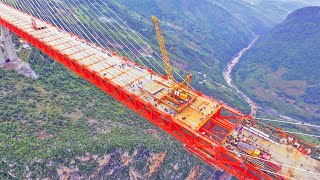 Chinas Mega Bridges  Amazing Modern Fastest Bridge Construction Technology [upl. by Quill]