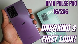 HMD Pulse Pro 16256 Variant  Unboxing and First Look [upl. by Dnomaj]