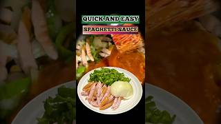 Quick and easy recipe spaghetti sauce recipeideas recipe quickrecipe [upl. by Atener]