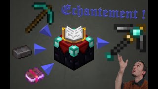 Tuto minecraft 1  Comment enchanter un équipement [upl. by Andria]