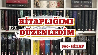 Kitaplık Turu ve Düzenleme 📚 300 Kitap [upl. by Nnylyahs897]