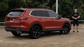 2025 Honda CRV Hybrid Sport Touring  Is It The BEST Hybrid Crossover SUV [upl. by Dianuj]