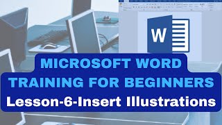 MICROSOFT WORD TRAINING FOR BEGINNERS  LESSON 6 [upl. by Wolsniw]