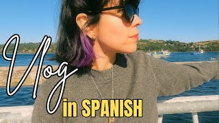 MY FIRST Street Vlogging Experience 🌺【Spanish Listening VLOG】intermediatespanish [upl. by Lacsap]