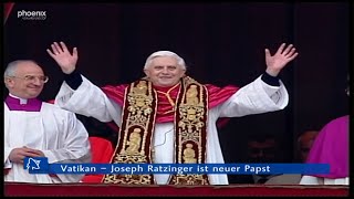 19 April 2005 Joseph Ratzinger wird Papst Benedikt XVI [upl. by Gollin]