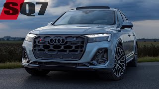 2025 AUDI SQ7 V8TT 507HP  One of the best Audis at the moment In full detail sounds revs amp more [upl. by Akirdna]