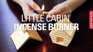 Little Cabin Incense Burner [upl. by Dnomhcir164]