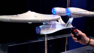 QMx JJ Abrams Star Trek Enterprise NCC1701 Model SDCC [upl. by Asiralc]