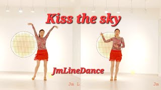 Kiss the Sky LineDance Improver [upl. by Onra]