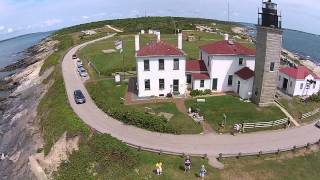 Beavertail Rhode Island Flyover [upl. by Harifaz]