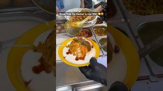 Magical Raj kachori in Just 130😋🥵 streetfood indianfood food foodie recipe youtubeindia [upl. by Oberheim]