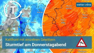 Turbulente zweite Wochenhälfte – Sturm und Regen [upl. by Nabal]