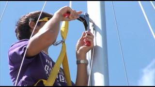 Harken Lazy Jack Kit Installation Video by Sailrite [upl. by Chader]