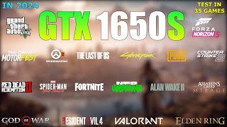 GTX 1650 Super Gaming Test  Test in 35 Games in 2024  Enough for Gaming [upl. by Neoma]