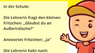 Fritzchenwitze Schulzeugnis  Schlüsselloch  Ferkel  Außerirdische  Körperteile [upl. by Aerb]