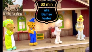 Alla Bamse teater från Kolmården  1 hours Bamse show at Kolmarden zoo [upl. by Anonyw]