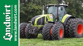 Claas Axion 900  landwirtcom [upl. by Rochella874]