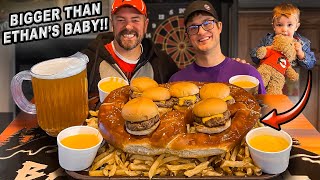 Over 150 Teams Have Failed Yettis Wisconsin Pretzel and Burgers Challenge [upl. by Beckman]